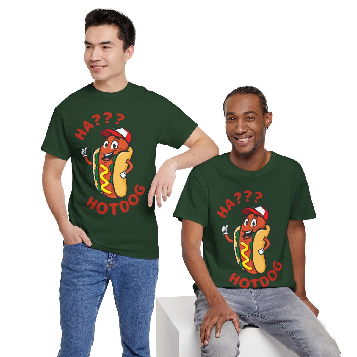 OVERLOAD CHEESE HOTDOG - Filipino Food (Basic Tee)