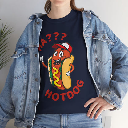 OVERLOAD CHEESE HOTDOG - Filipino Food (Basic Tee)