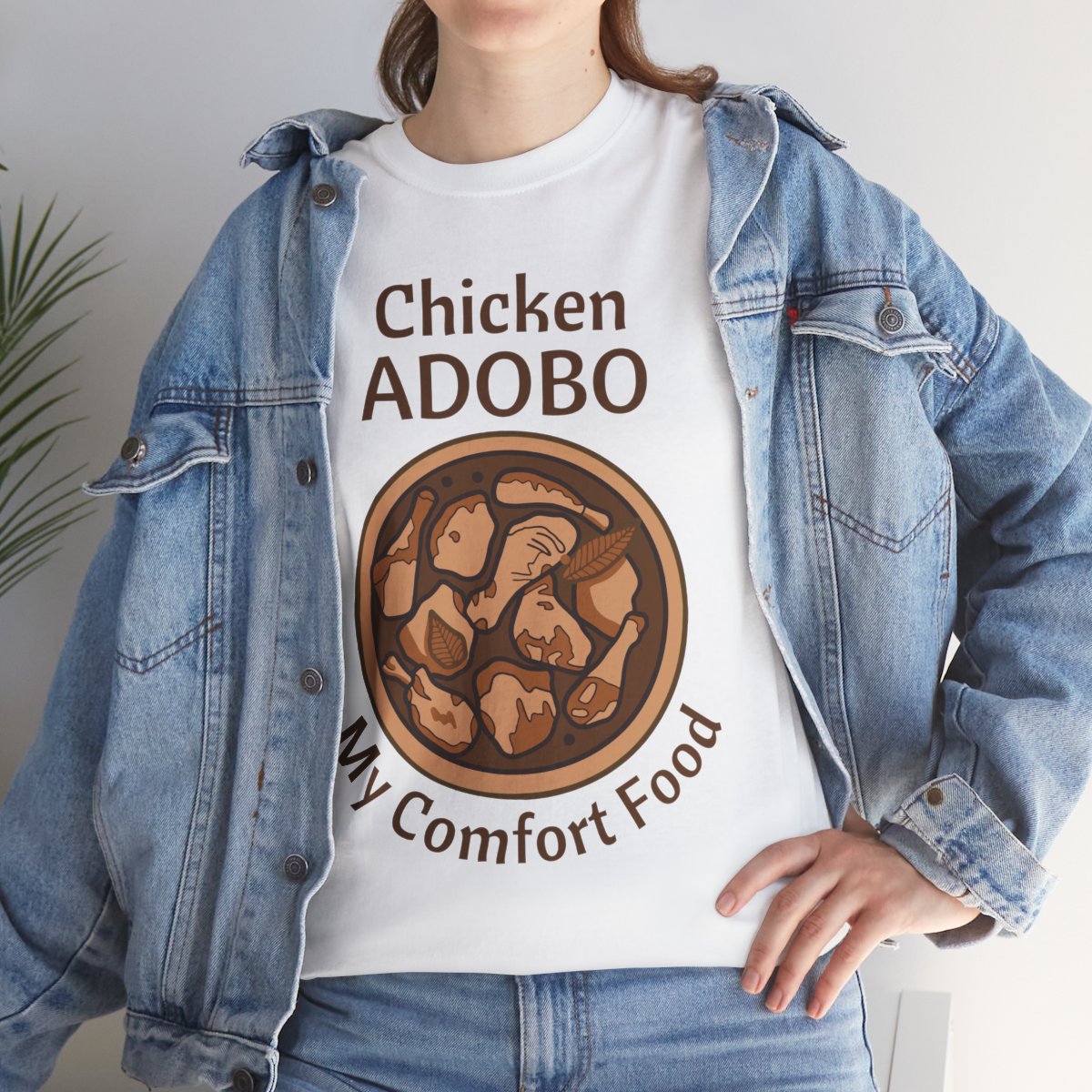 CHICKEN ADOBO 2 - Filipino Food (Basic Tee)