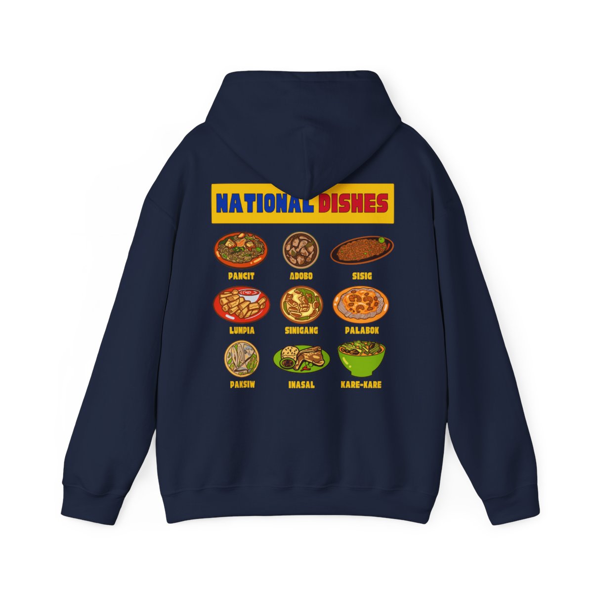 NATIONAL DISHES - Filipino Food (Hoodie)