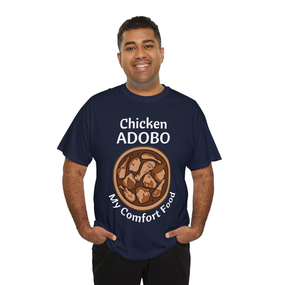 CHICKEN ADOBO 2 - Filipino Food (Basic Tee)