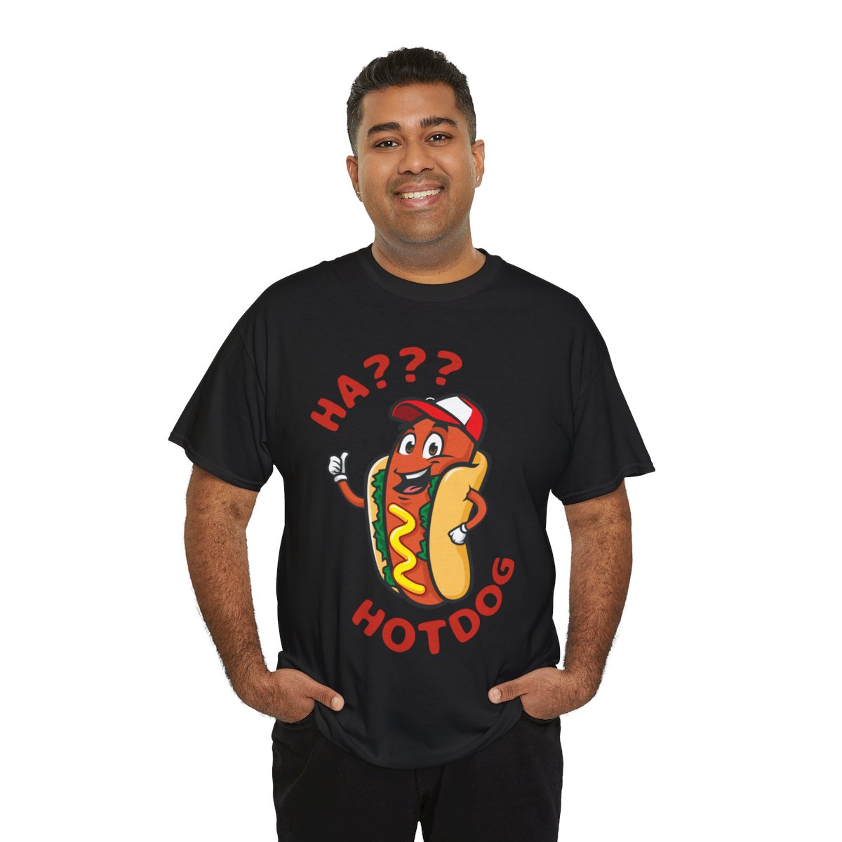 OVERLOAD CHEESE HOTDOG - Filipino Food (Basic Tee)
