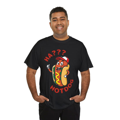 OVERLOAD CHEESE HOTDOG - Filipino Food (Basic Tee)
