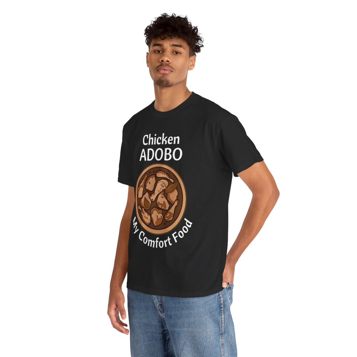 CHICKEN ADOBO 2 - Filipino Food (Basic Tee)