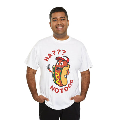 OVERLOAD CHEESE HOTDOG - Filipino Food (Basic Tee)