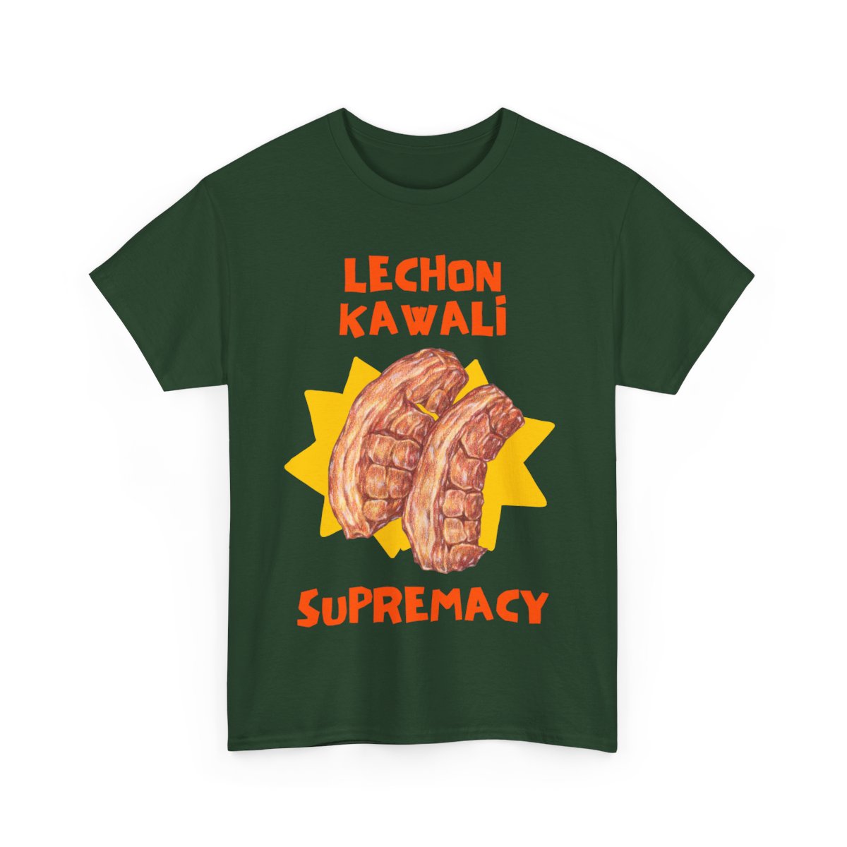 LECHON KAWALI - Filipino Food (Basic Tee)