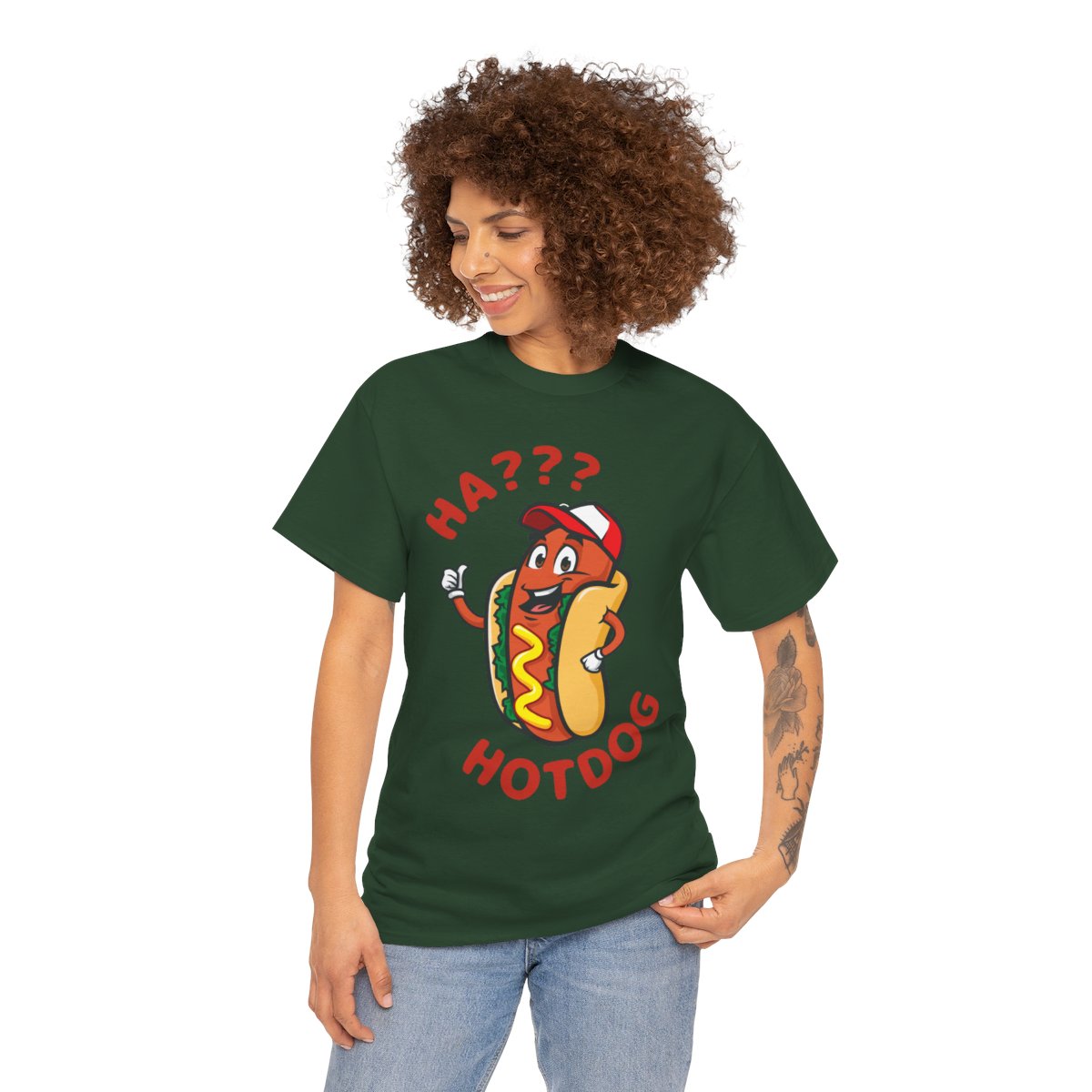 OVERLOAD CHEESE HOTDOG - Filipino Food (Basic Tee)