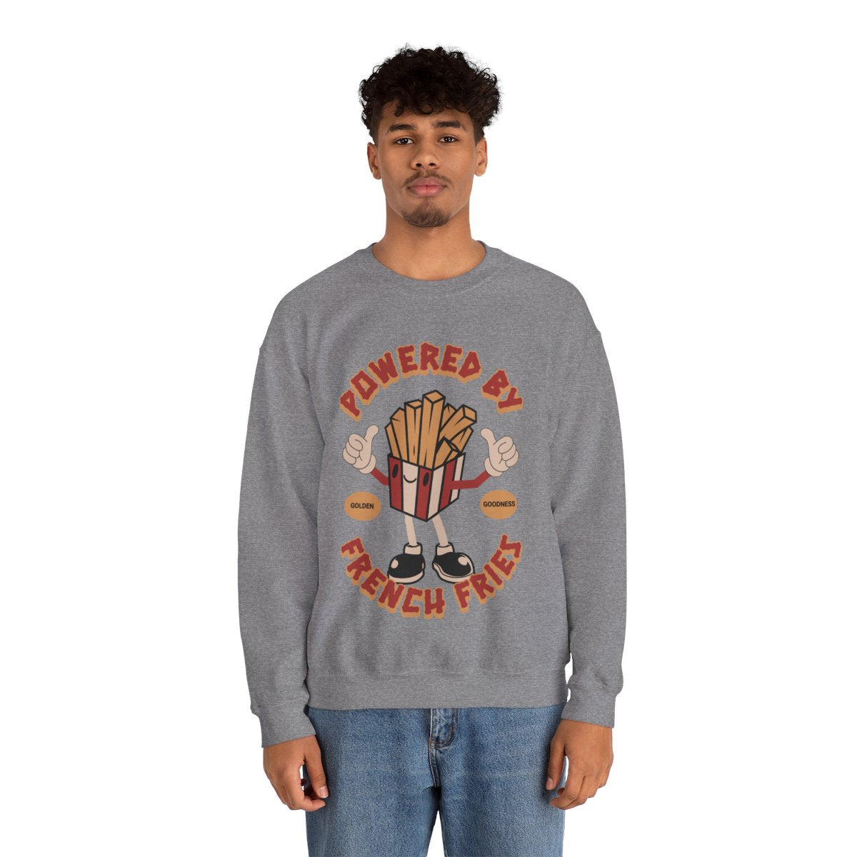SPICY BBQ FRIES - Fries (Sweatshirt)