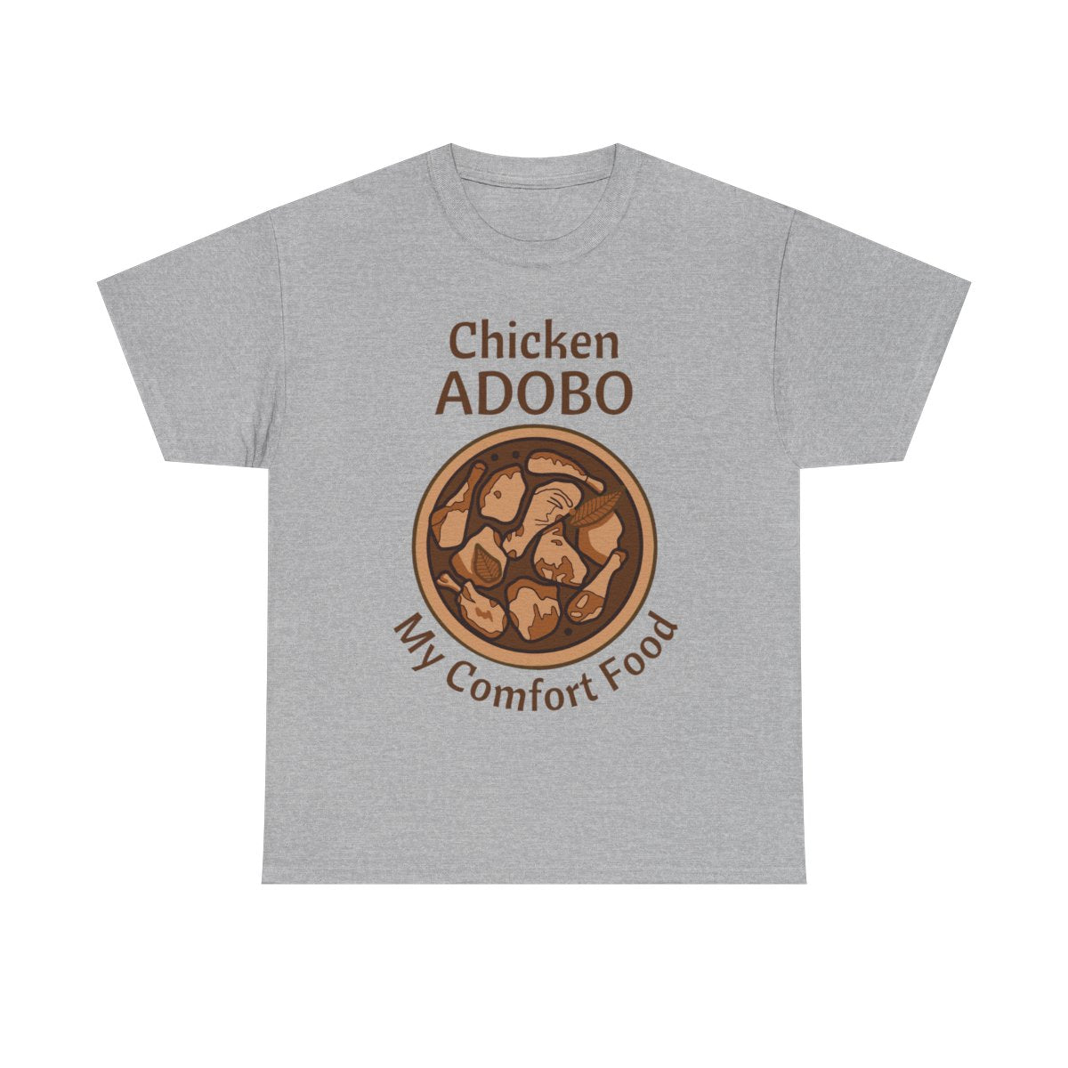CHICKEN ADOBO 2 - Filipino Food (Basic Tee)