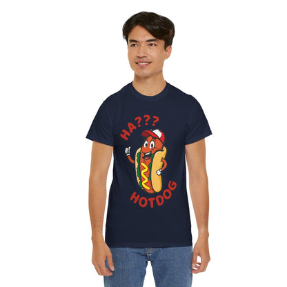 OVERLOAD CHEESE HOTDOG - Filipino Food (Basic Tee)