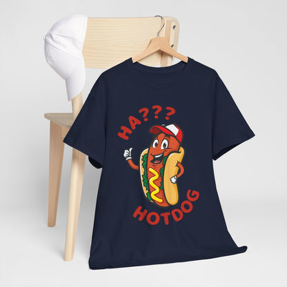 OVERLOAD CHEESE HOTDOG - Filipino Food (Basic Tee)