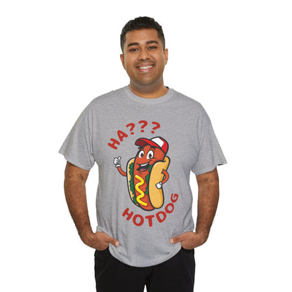 OVERLOAD CHEESE HOTDOG - Filipino Food (Basic Tee)