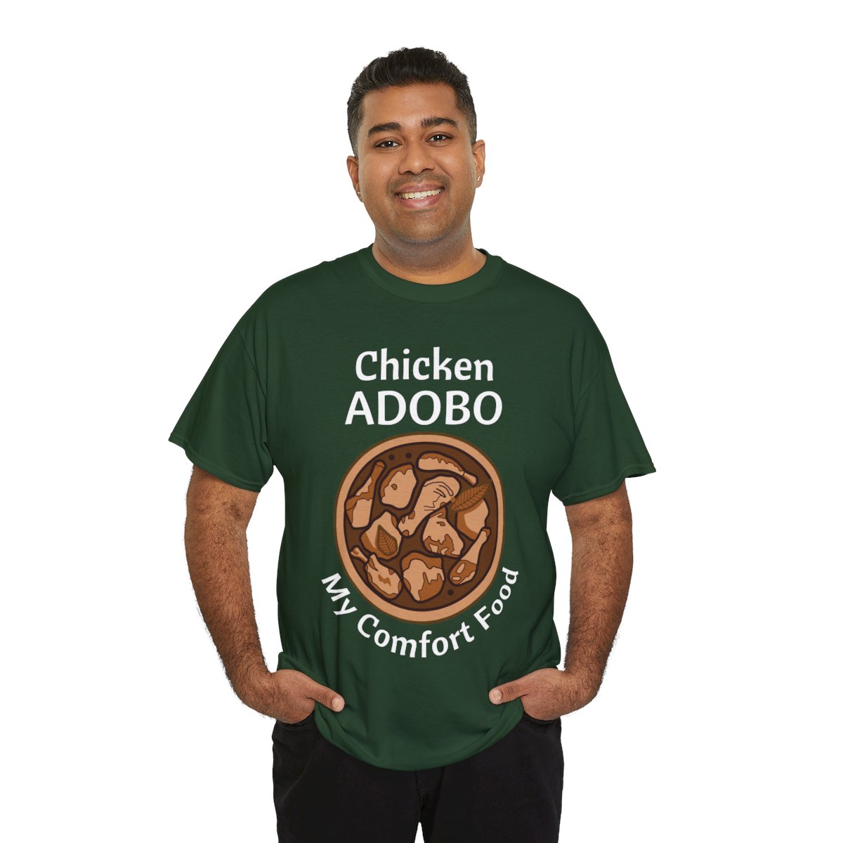CHICKEN ADOBO 2 - Filipino Food (Basic Tee)