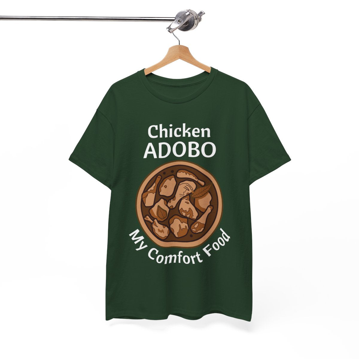 CHICKEN ADOBO 2 - Filipino Food (Basic Tee)