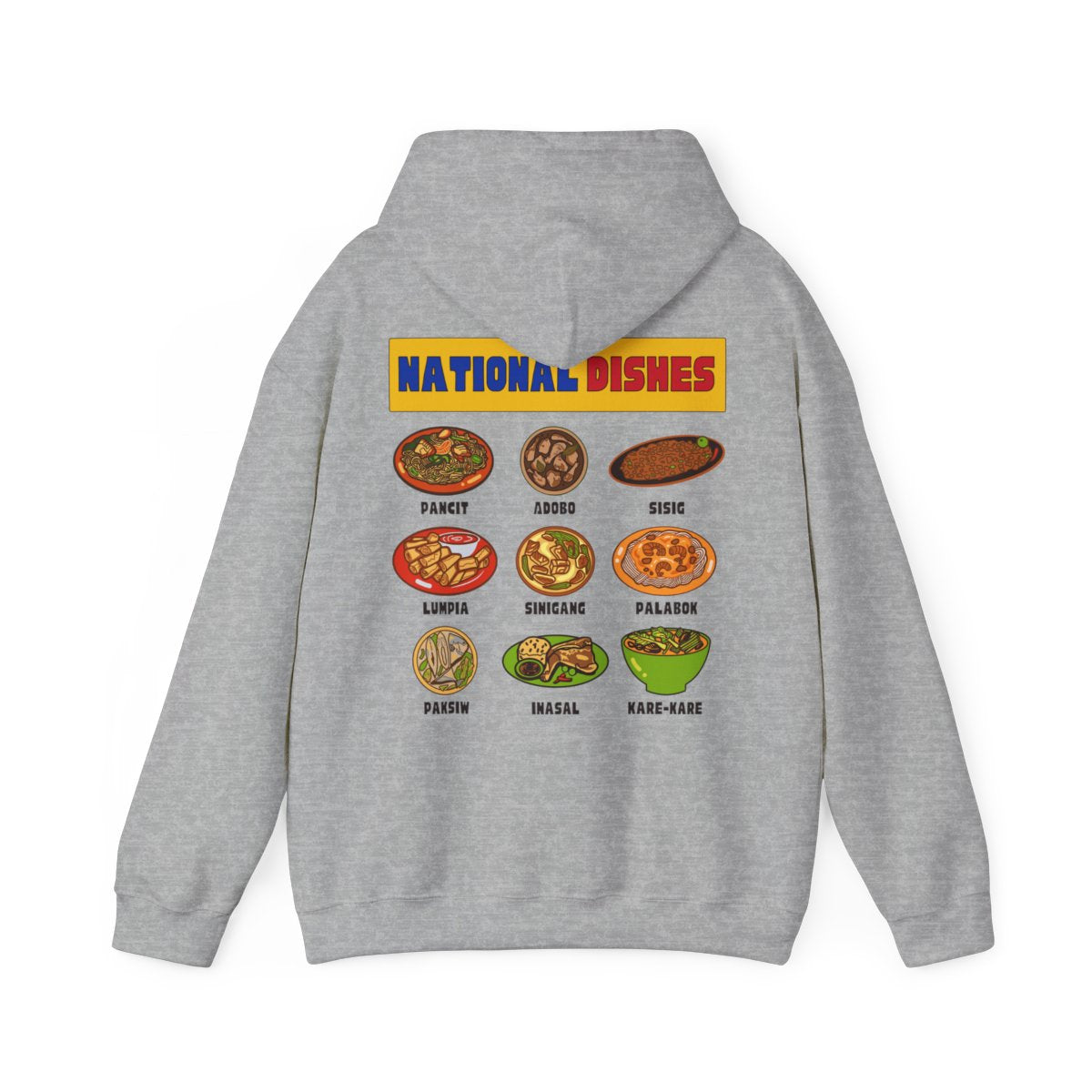 NATIONAL DISHES - Filipino Food (Hoodie)