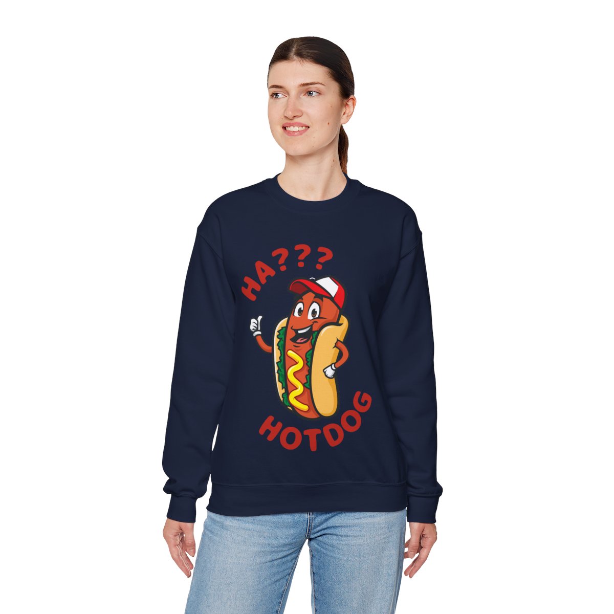 OVERLOAD CHEESE HOTDOG - Filipino Food (Sweatshirt)
