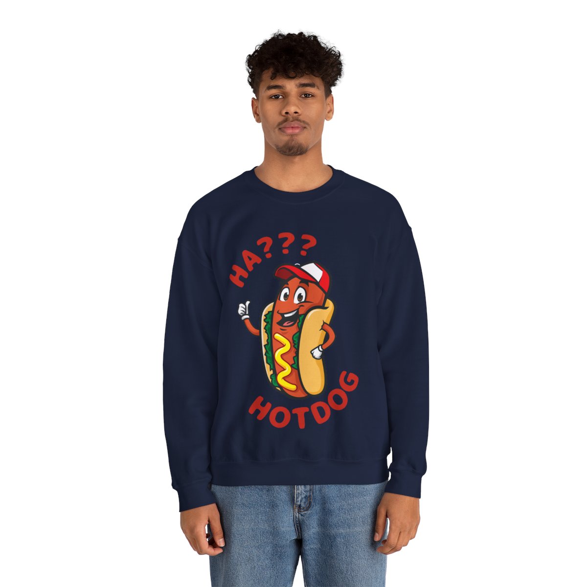 OVERLOAD CHEESE HOTDOG - Filipino Food (Sweatshirt)