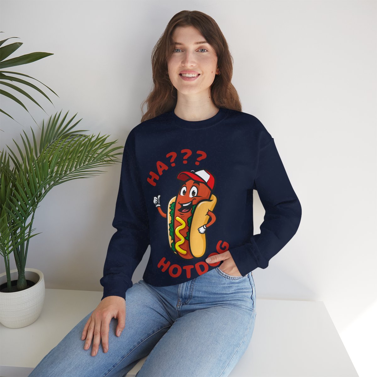 OVERLOAD CHEESE HOTDOG - Filipino Food (Sweatshirt)