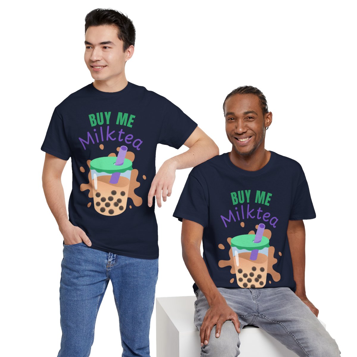 BROWN SUGAR MILK TEA - Drinks (Basic Tee)