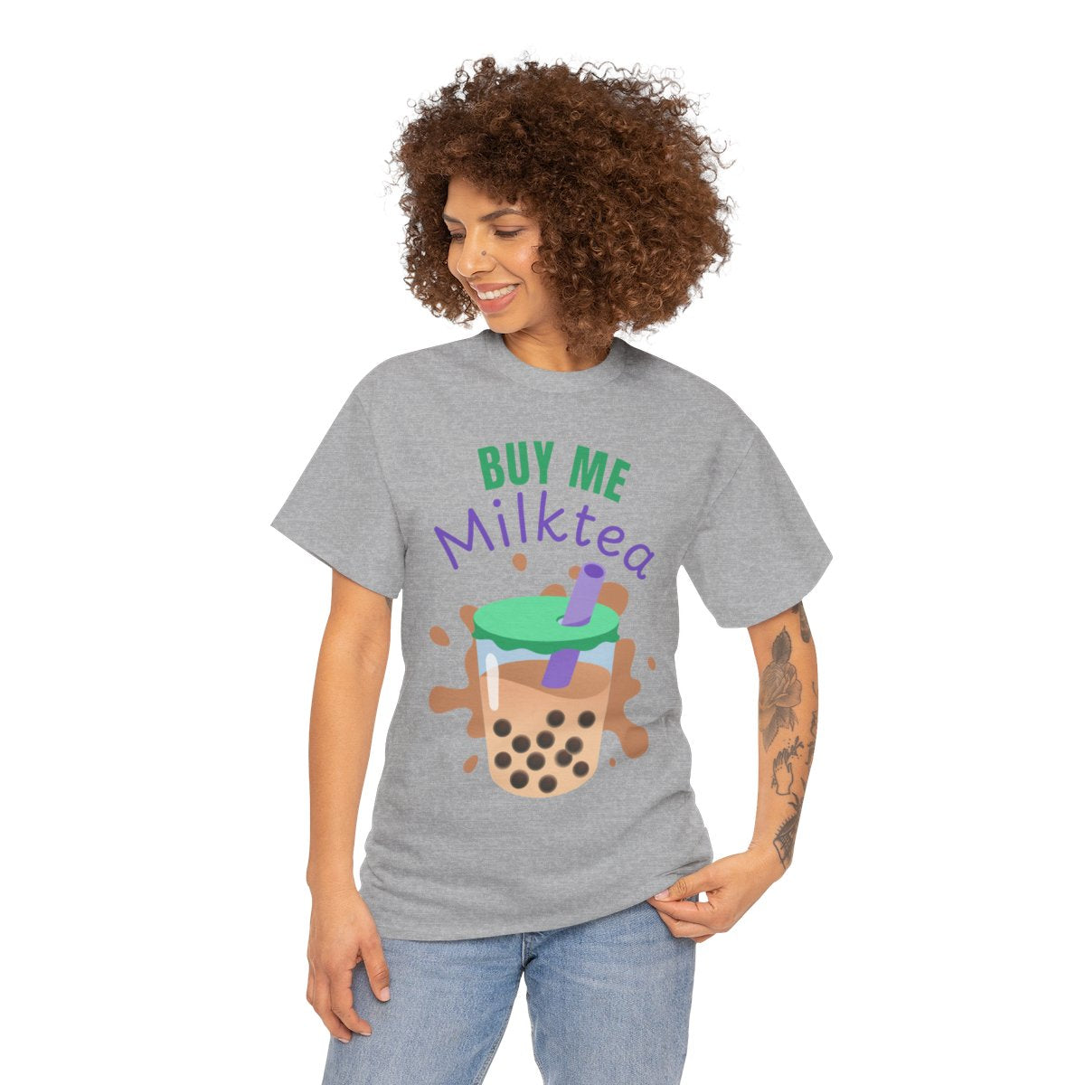 BROWN SUGAR MILK TEA - Drinks (Basic Tee)