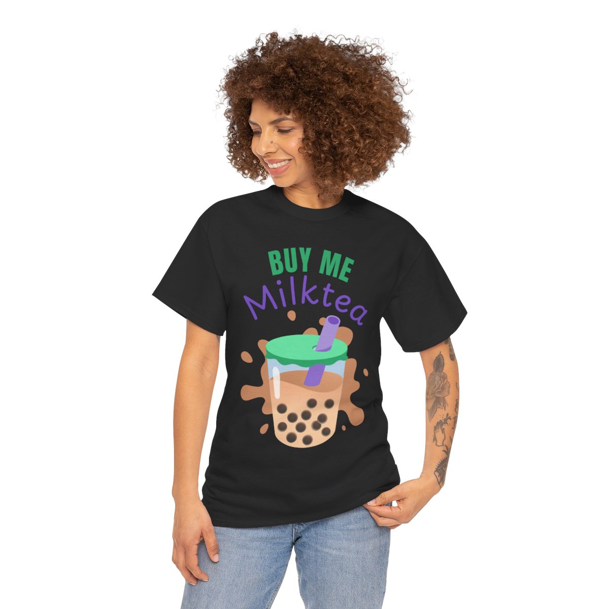 BROWN SUGAR MILK TEA - Drinks (Basic Tee)