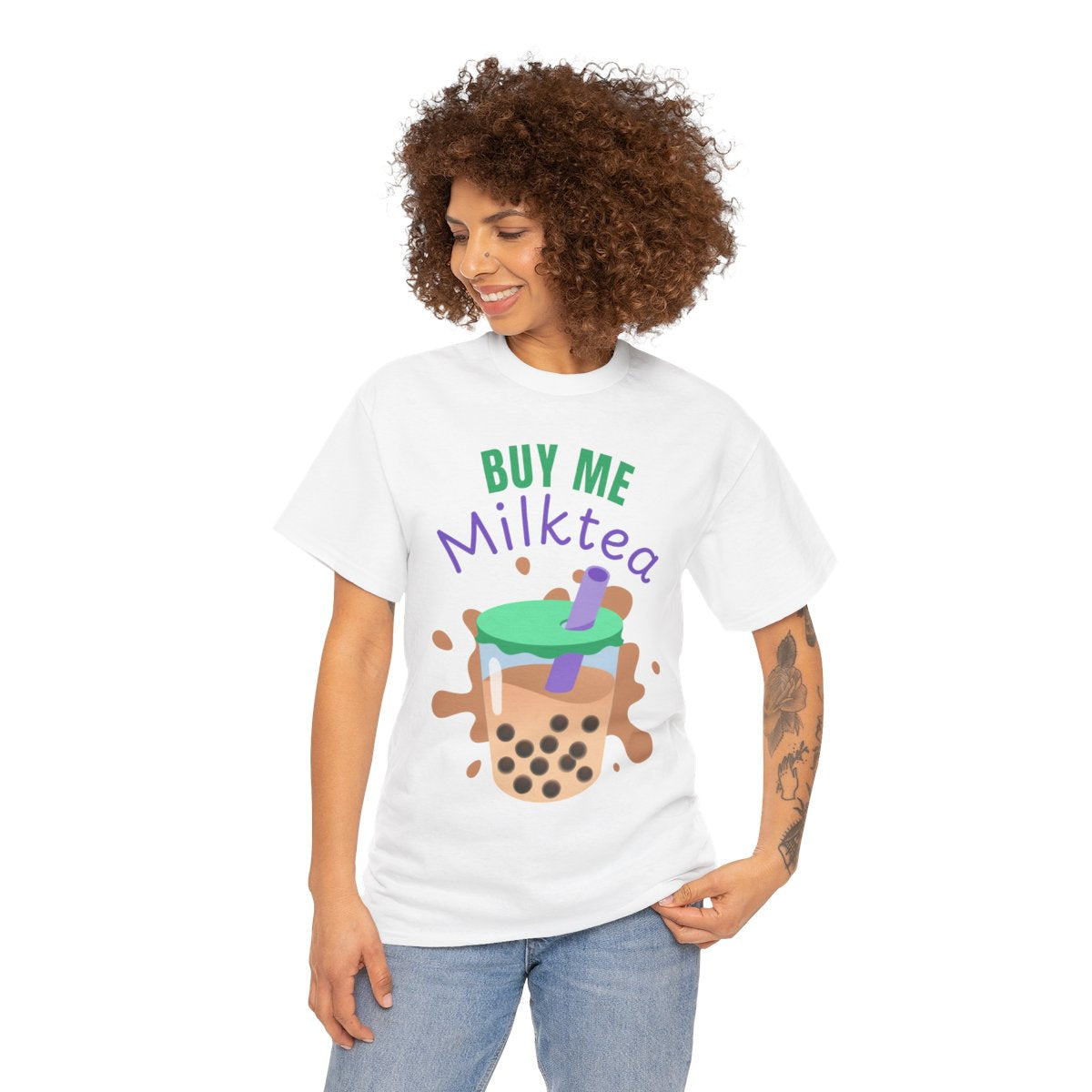 BROWN SUGAR MILK TEA - Drinks (Basic Tee)