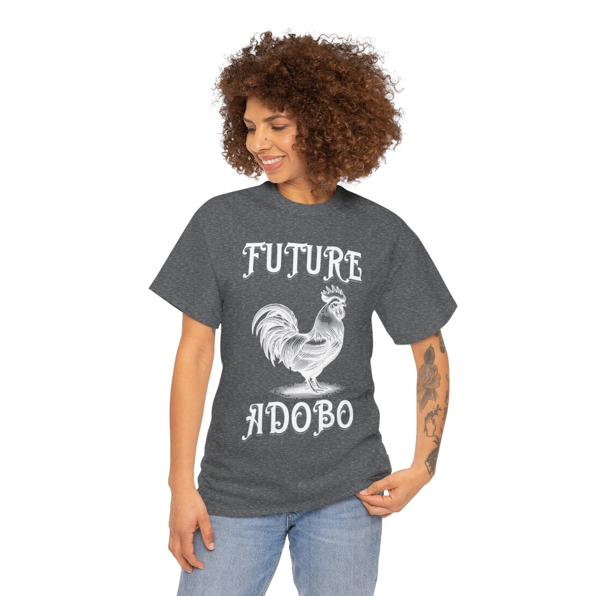 DRY ADOBO - Filipino Food (Basic Tee)