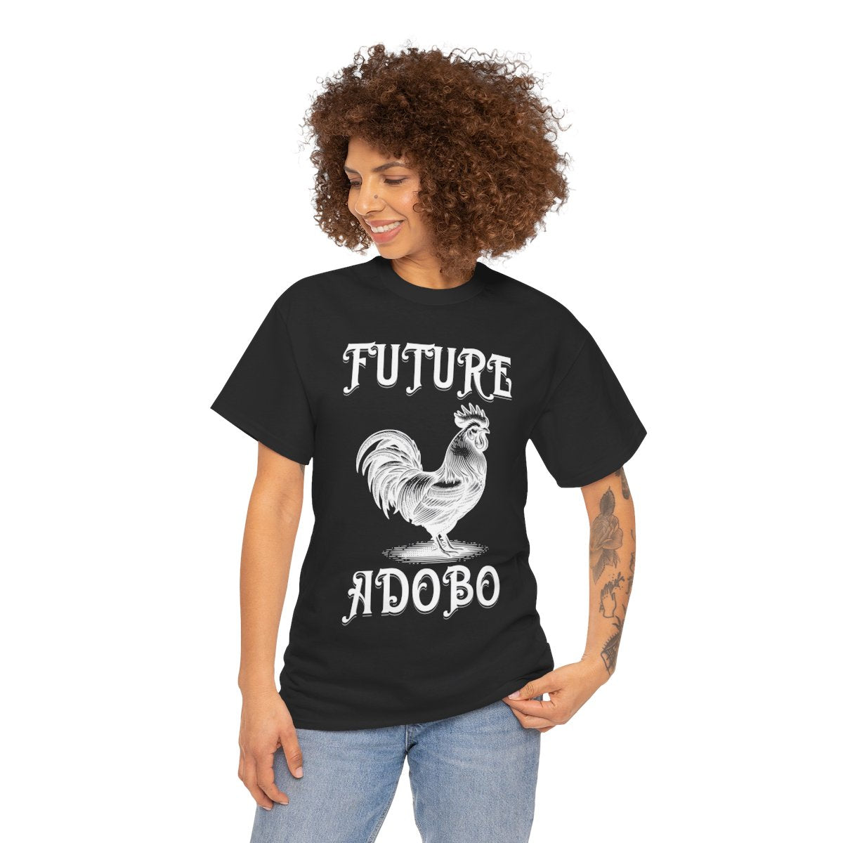 DRY ADOBO - Filipino Food (Basic Tee)