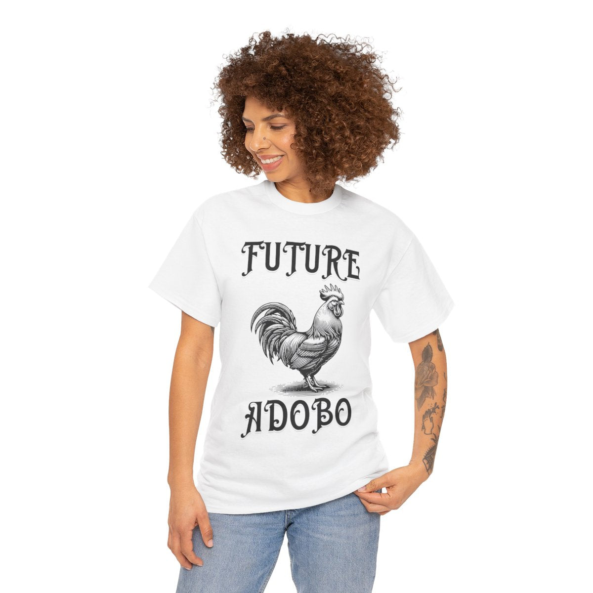 DRY ADOBO - Filipino Food (Basic Tee)