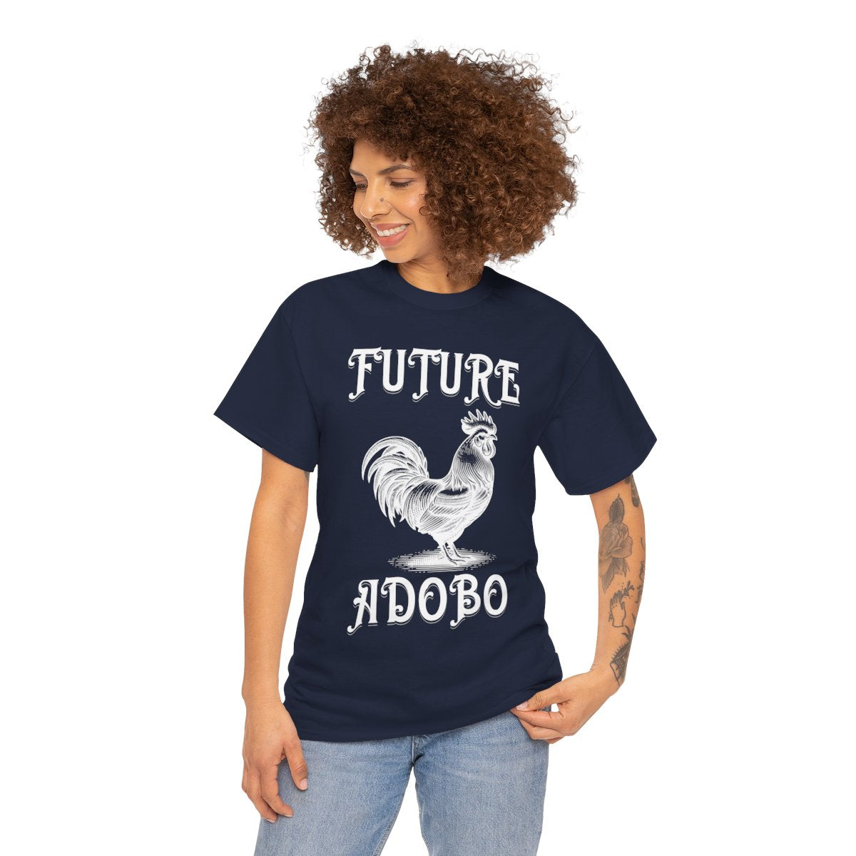 DRY ADOBO - Filipino Food (Basic Tee)