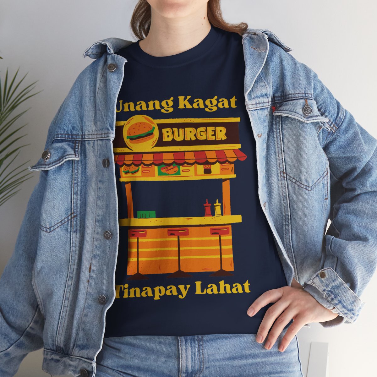 KANTO BURGER - Filipino Food (Basic Tee)