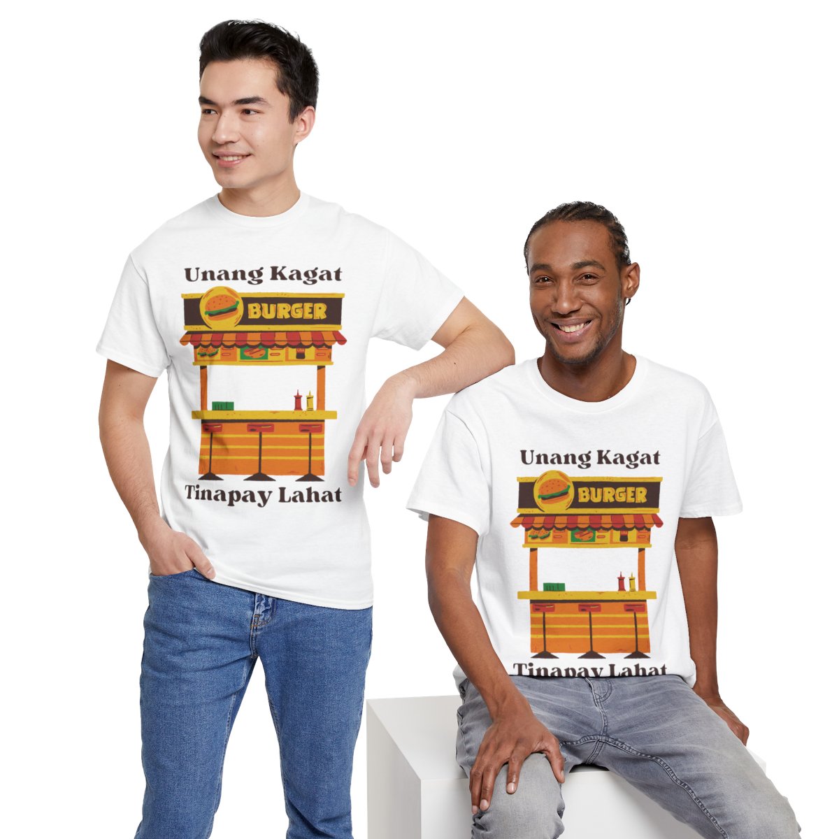 KANTO BURGER - Filipino Food (Basic Tee)