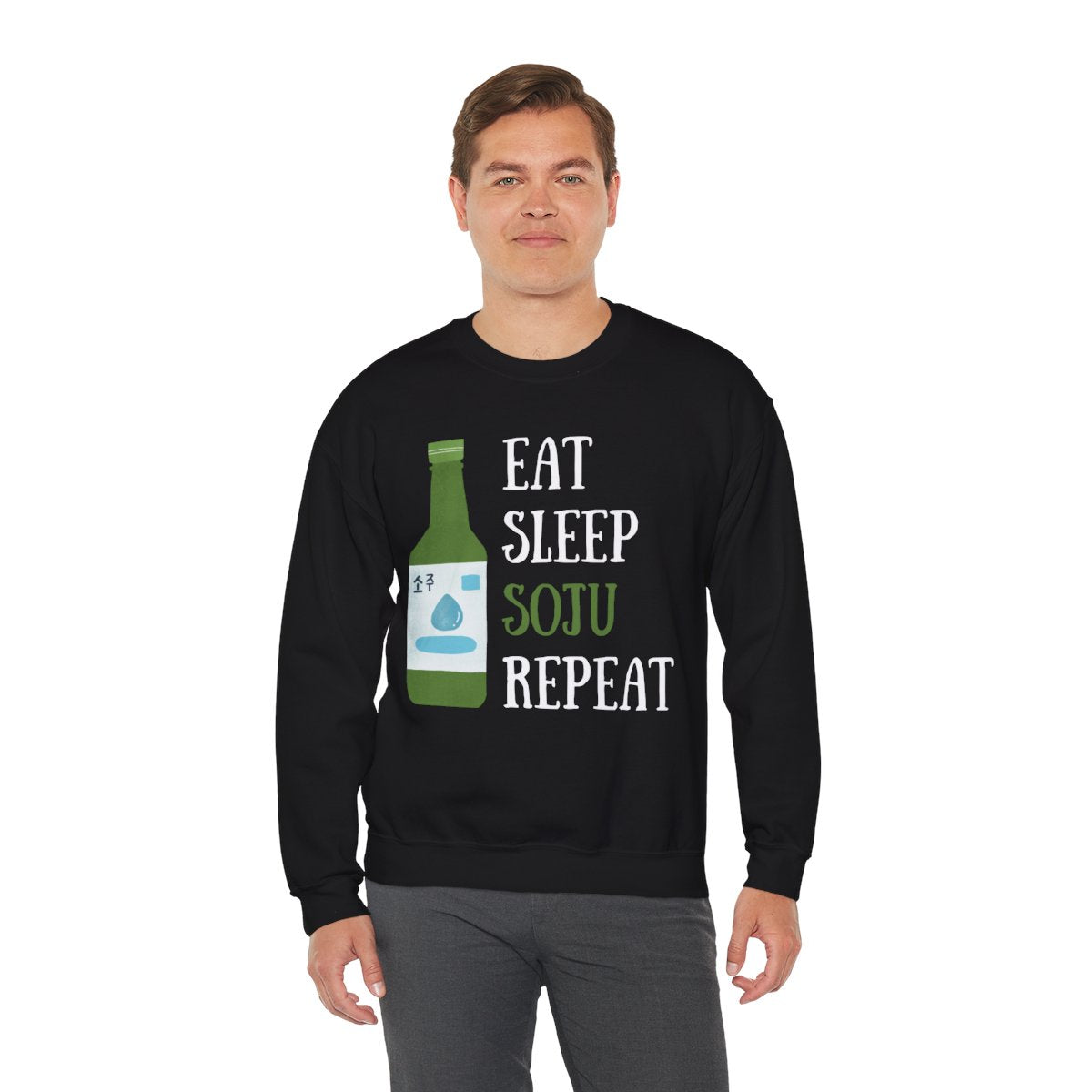 PEACH SOJU - Korean Food (Sweatshirt)