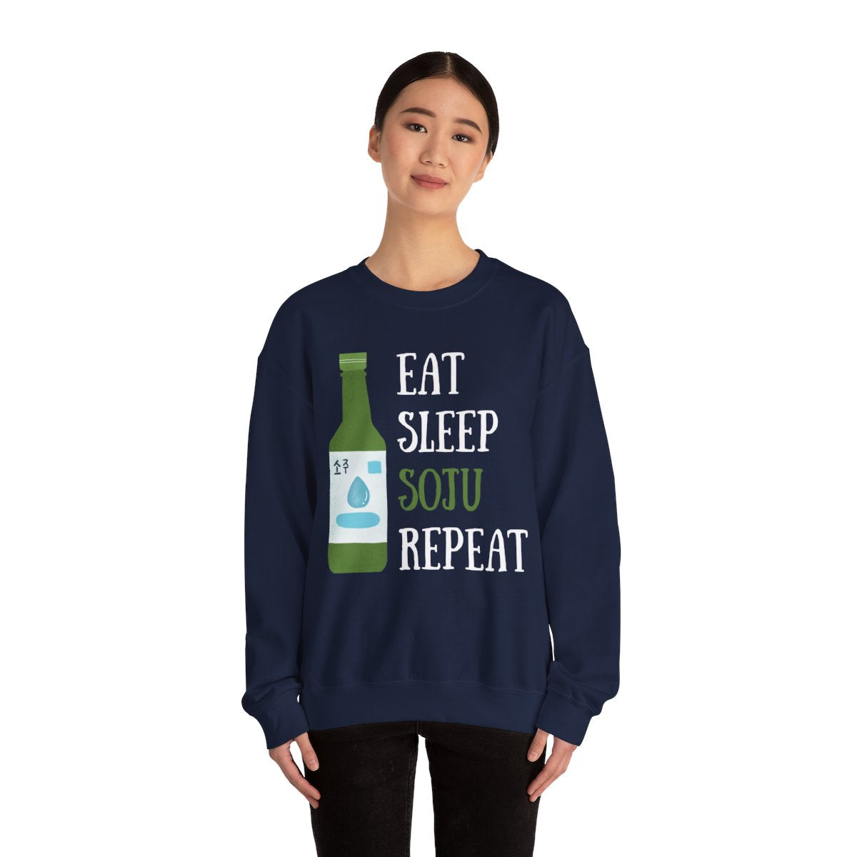 PEACH SOJU - Korean Food (Sweatshirt)
