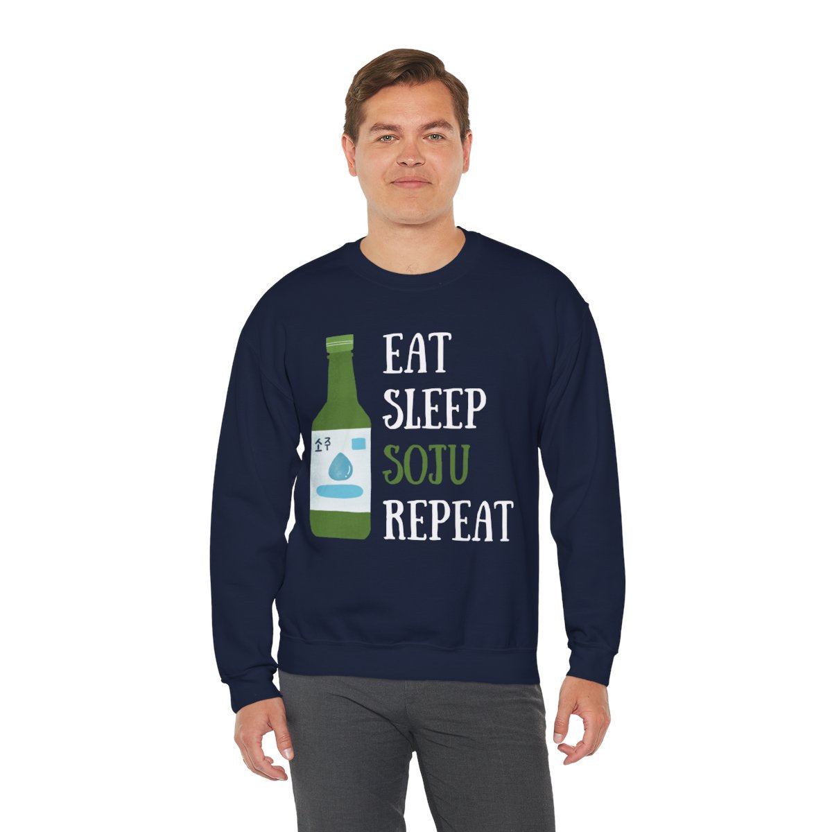 PEACH SOJU - Korean Food (Sweatshirt)