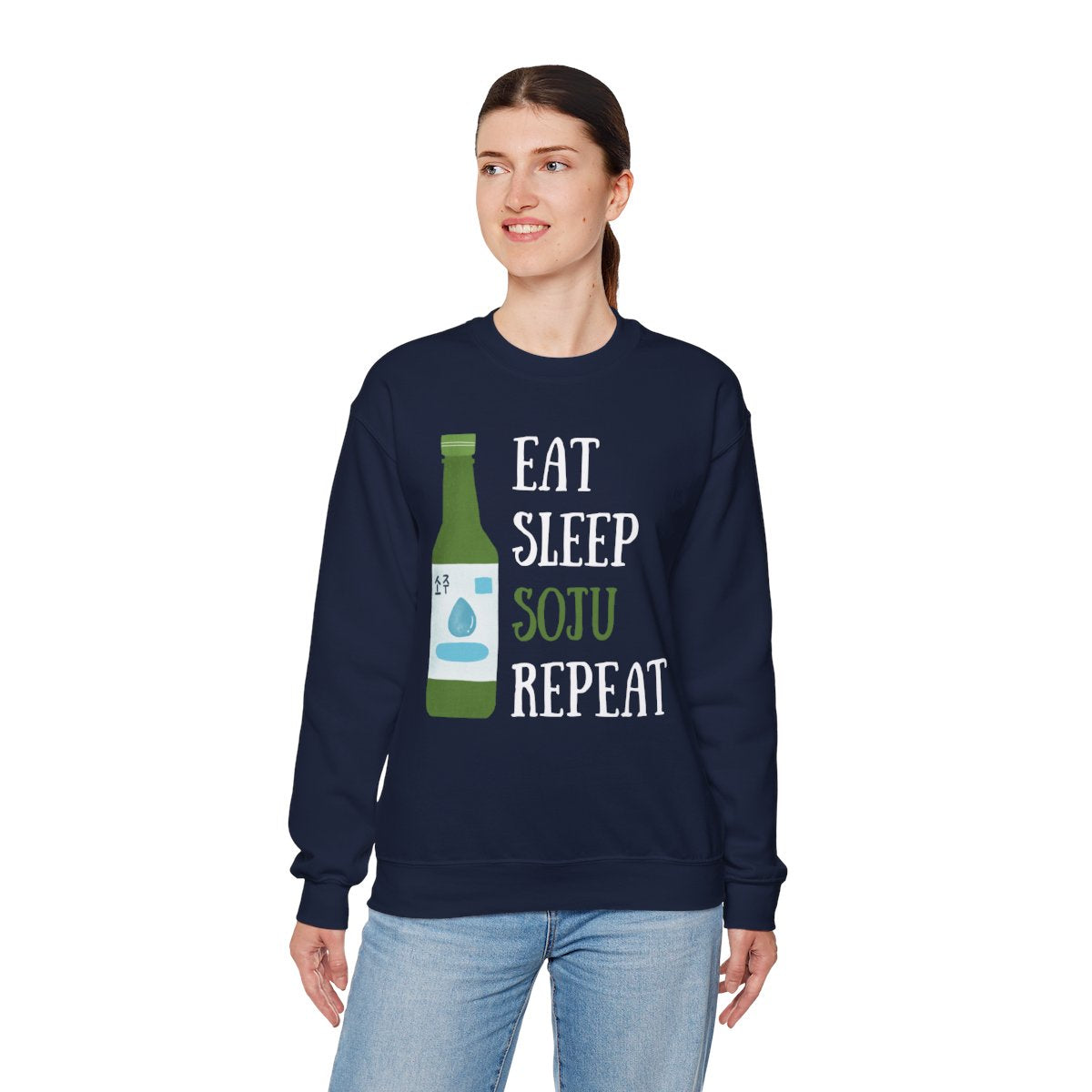 PEACH SOJU - Korean Food (Sweatshirt)