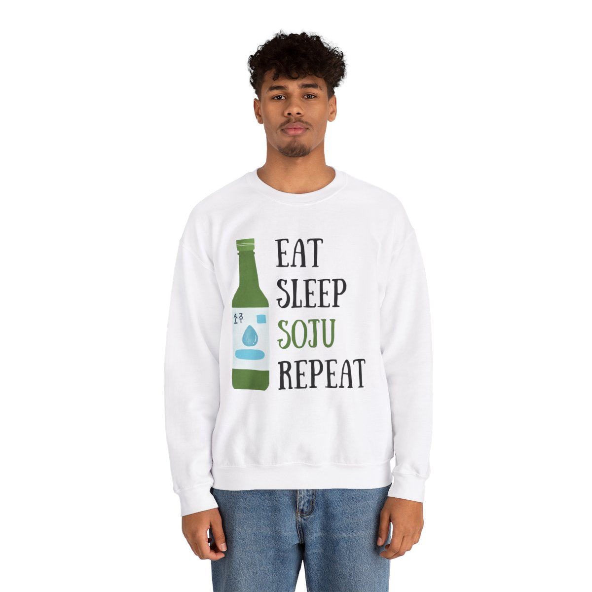PEACH SOJU - Korean Food (Sweatshirt)