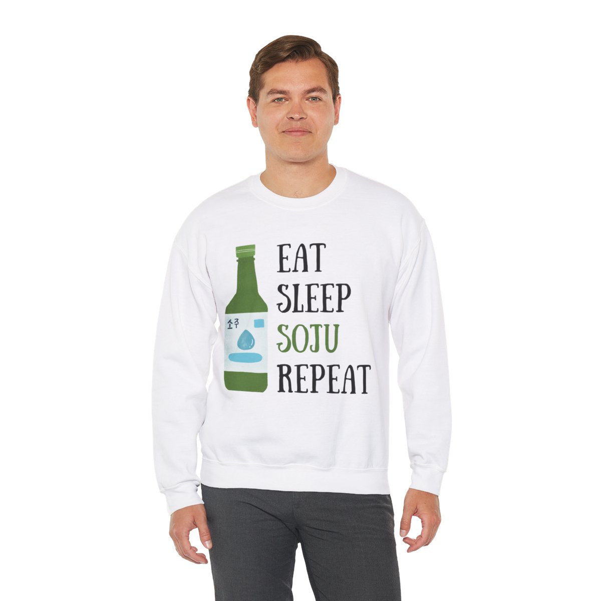 PEACH SOJU - Korean Food (Sweatshirt)