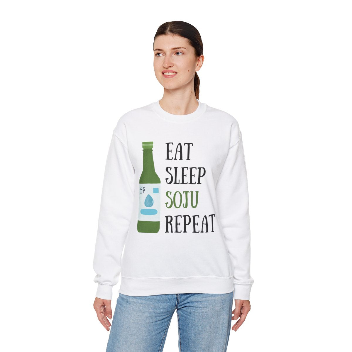 PEACH SOJU - Korean Food (Sweatshirt)