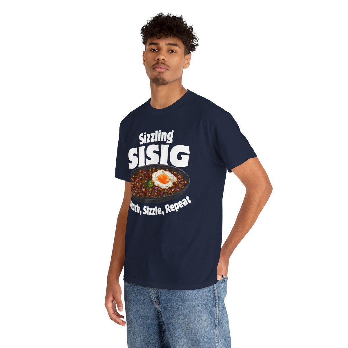 SIZZLING SISIG - Filipino Food (Basic Tee)