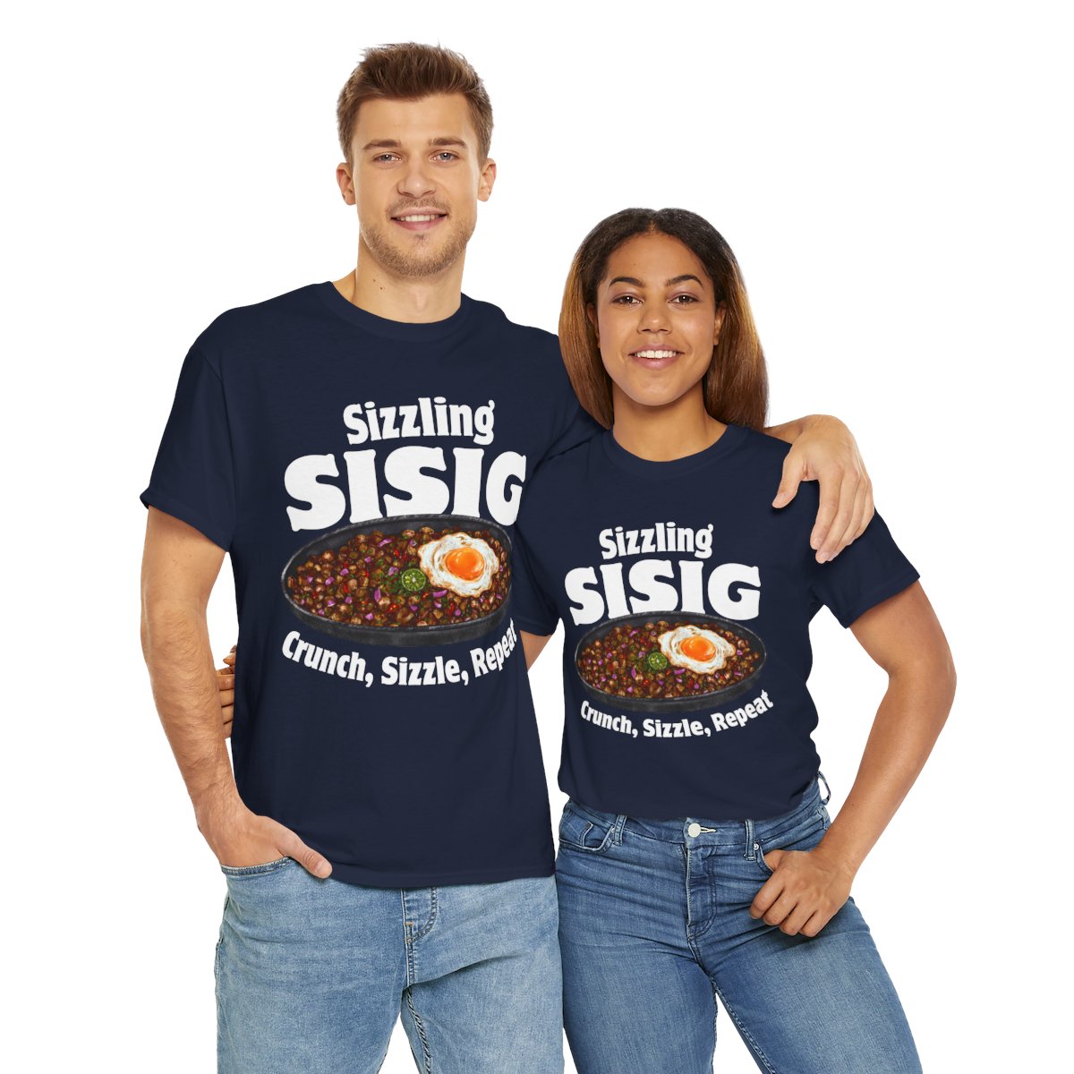 SIZZLING SISIG - Filipino Food (Basic Tee)