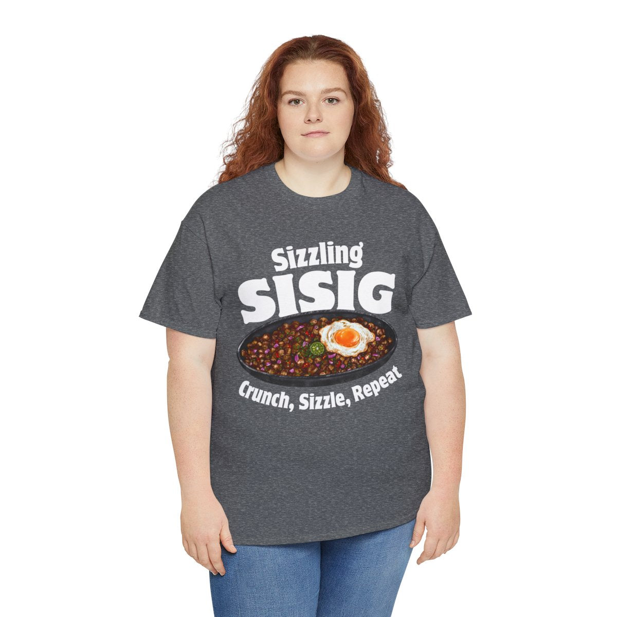 SIZZLING SISIG - Filipino Food (Basic Tee)