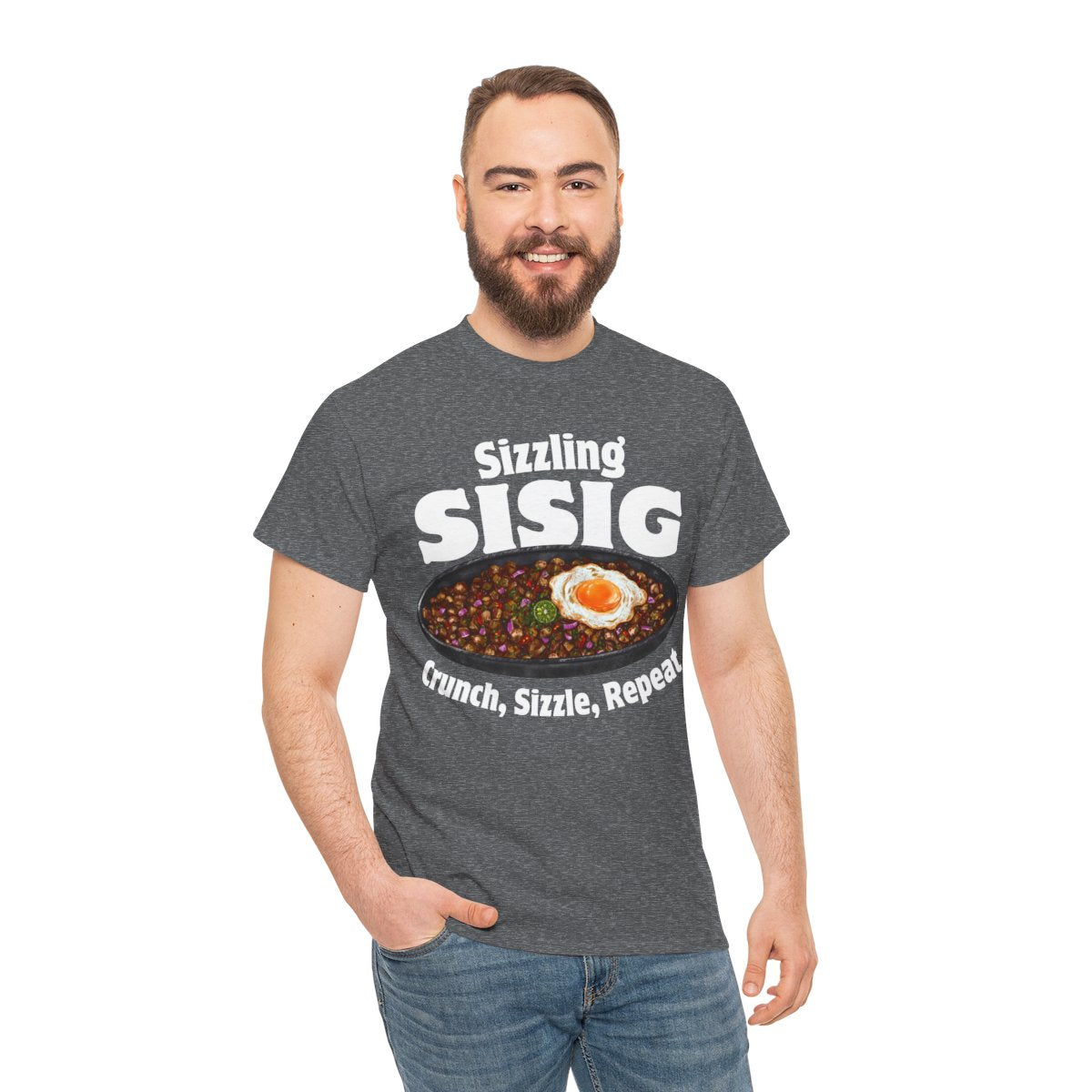 SIZZLING SISIG - Filipino Food (Basic Tee)