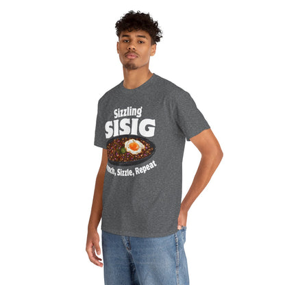 SIZZLING SISIG - Filipino Food (Basic Tee)