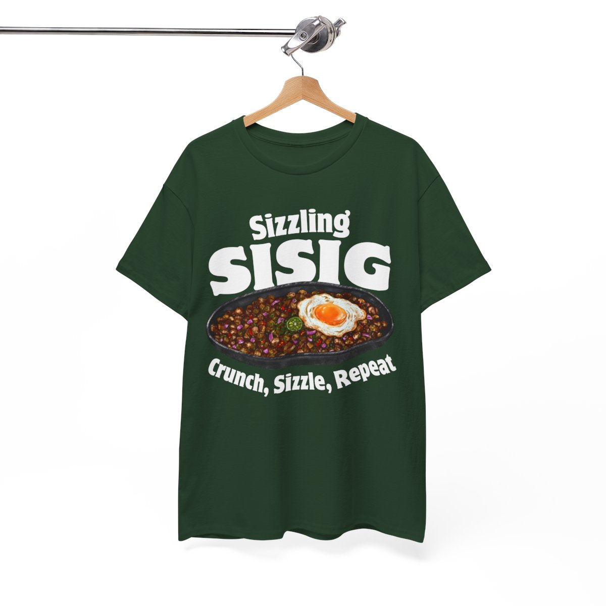 SIZZLING SISIG - Filipino Food (Basic Tee)