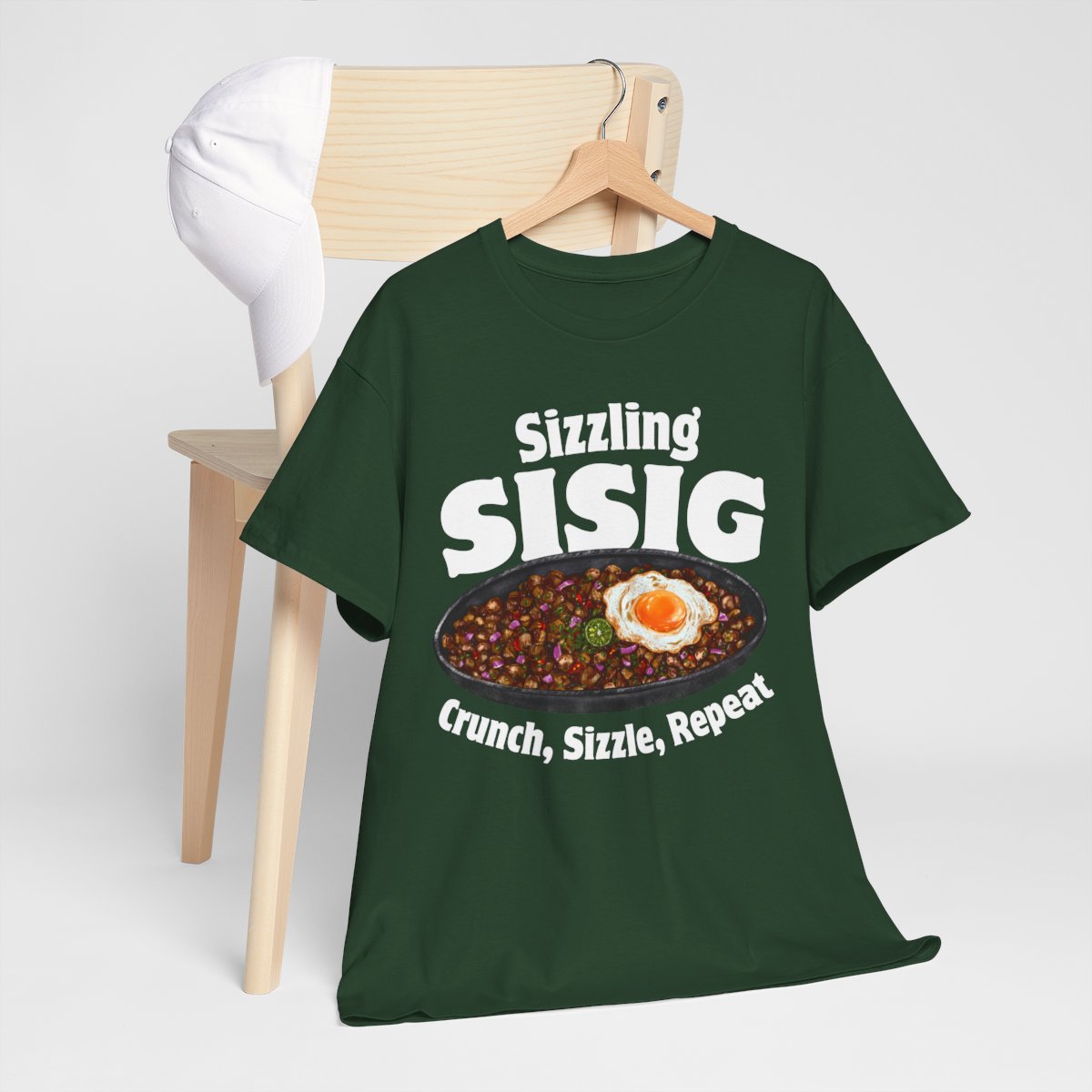 SIZZLING SISIG - Filipino Food (Basic Tee)