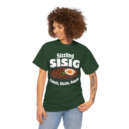 SIZZLING SISIG - Filipino Food (Basic Tee)