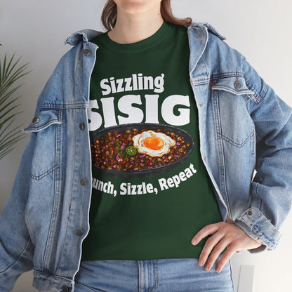 SIZZLING SISIG - Filipino Food (Basic Tee)