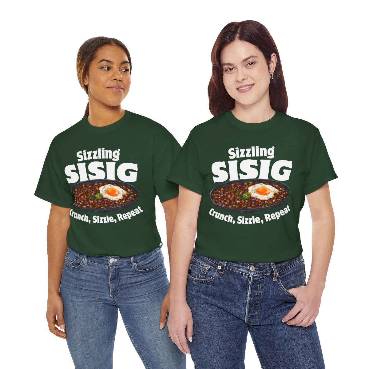 SIZZLING SISIG - Filipino Food (Basic Tee)