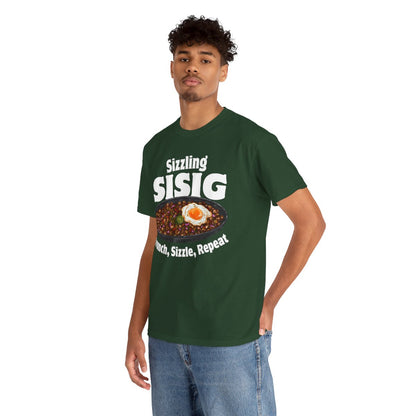 SIZZLING SISIG - Filipino Food (Basic Tee)